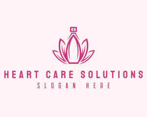 Lotus Perfume Scent logo design