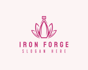 Lotus Perfume Scent logo design