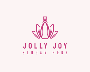 Lotus Perfume Scent logo design