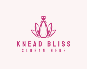 Lotus Perfume Scent logo design