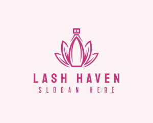 Lotus Perfume Scent logo design