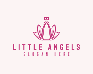 Lotus Perfume Scent logo design