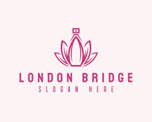 Lotus Perfume Scent logo design