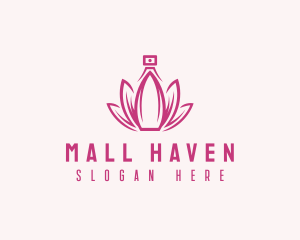 Lotus Perfume Scent logo design