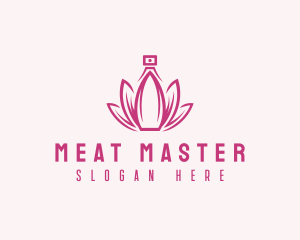 Lotus Perfume Scent logo design