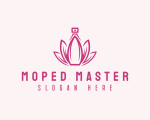 Lotus Perfume Scent logo design