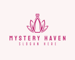 Lotus Perfume Scent logo design