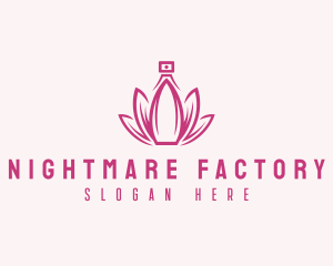 Lotus Perfume Scent logo design