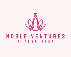 Lotus Perfume Scent logo design