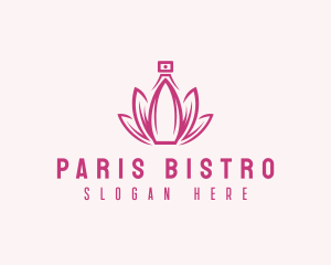 Lotus Perfume Scent logo design