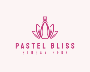 Lotus Perfume Scent logo design