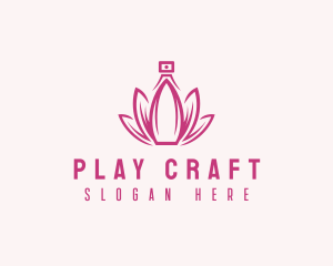 Lotus Perfume Scent logo design