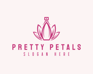 Lotus Perfume Scent logo design