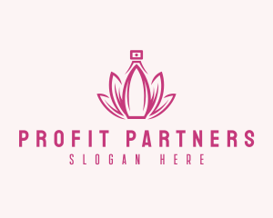 Lotus Perfume Scent logo design