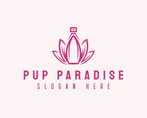 Lotus Perfume Scent logo design