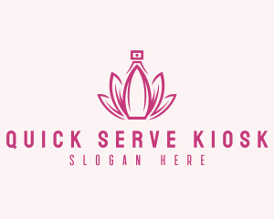 Lotus Perfume Scent logo design