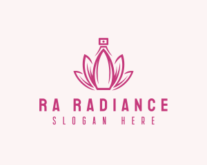 Lotus Perfume Scent logo design