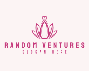 Lotus Perfume Scent logo design