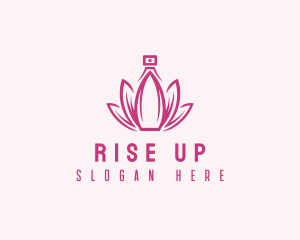 Lotus Perfume Scent logo design