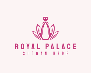 Lotus Perfume Scent logo design