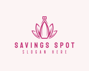 Lotus Perfume Scent logo design