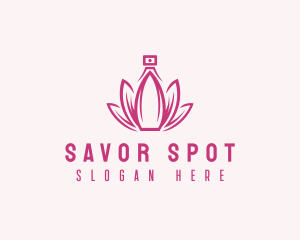 Lotus Perfume Scent logo design