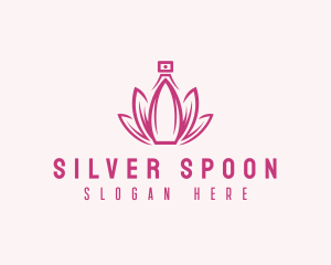 Lotus Perfume Scent logo design