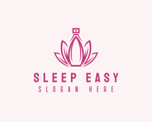 Lotus Perfume Scent logo design