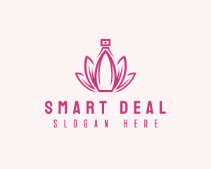 Lotus Perfume Scent logo design