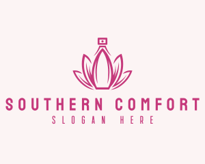 Lotus Perfume Scent logo design