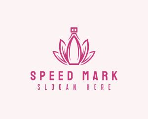 Lotus Perfume Scent logo design