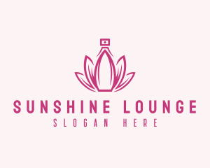 Lotus Perfume Scent logo design