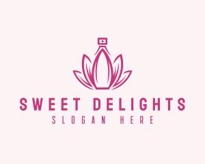 Lotus Perfume Scent logo design