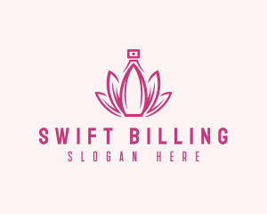 Lotus Perfume Scent logo design