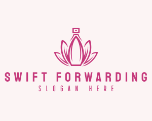 Lotus Perfume Scent logo design