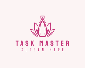 Lotus Perfume Scent logo design