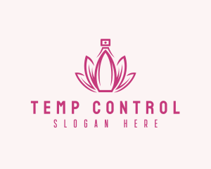 Lotus Perfume Scent logo design