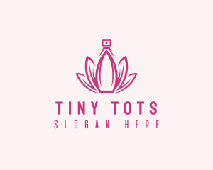 Lotus Perfume Scent logo design