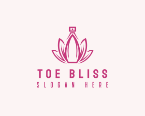 Lotus Perfume Scent logo design