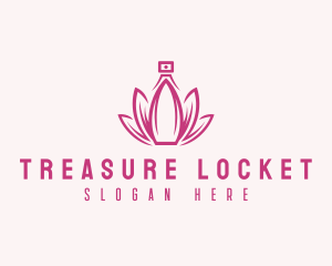 Lotus Perfume Scent logo design