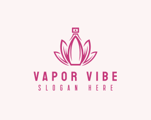 Lotus Perfume Scent logo design