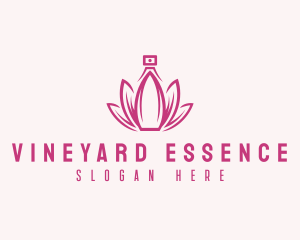 Lotus Perfume Scent logo design