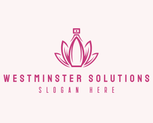 Lotus Perfume Scent logo design