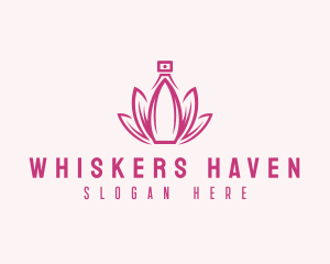 Lotus Perfume Scent logo design