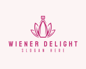 Lotus Perfume Scent logo design