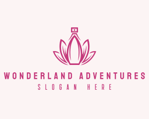 Lotus Perfume Scent logo design