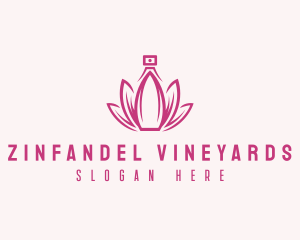 Lotus Perfume Scent logo design