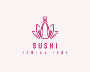 Lotus Perfume Scent logo design