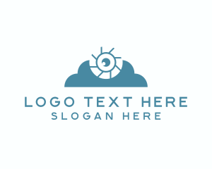 Film - Cloud Camera Lens logo design