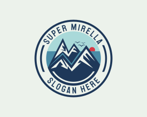 Travel - Mountaineering Adventure Trekking Camper logo design